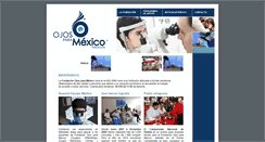 Desktop Screenshot of ojosparamexico.org